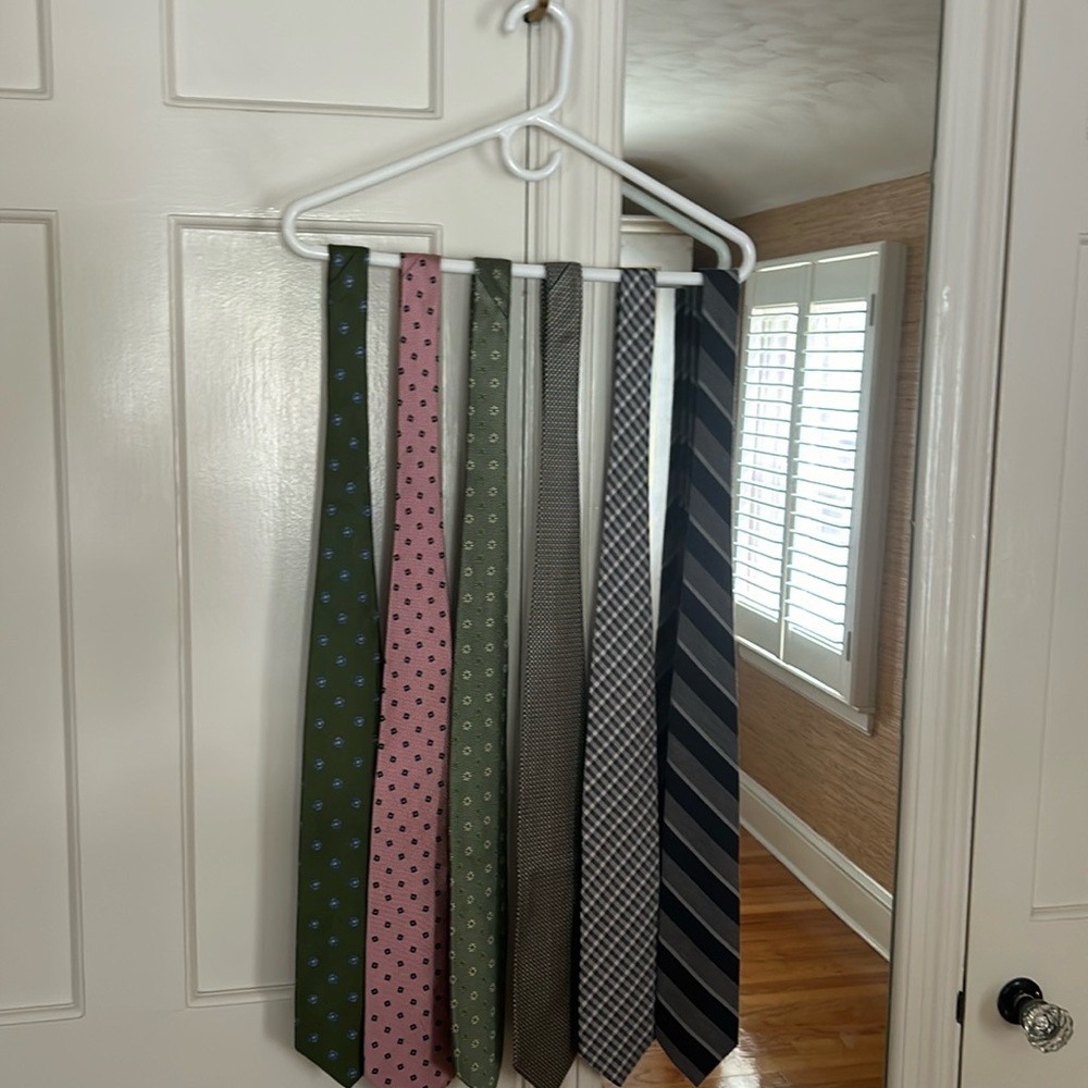 Brooks Brothers neckties. Classic. Mint condition. Barely worn.